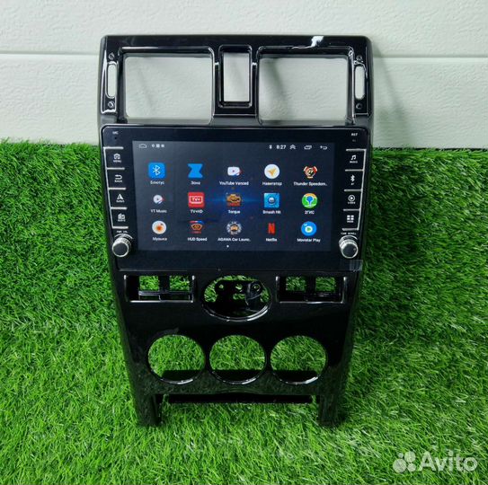 Магнитола Андроид Лада Приора 1 крутилки IPS 9дюйм