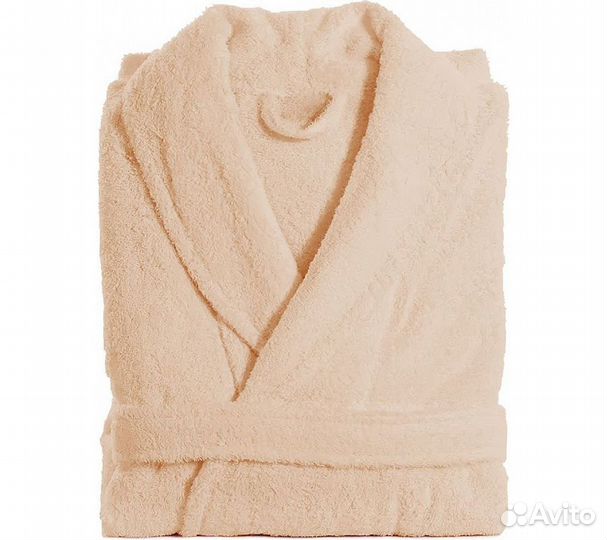 Халат махровый GoodNight 44-46 (M) бежевый