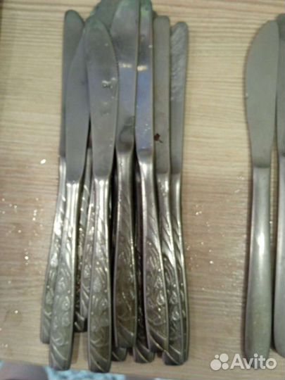 Ножи, нерж, столовые приборы