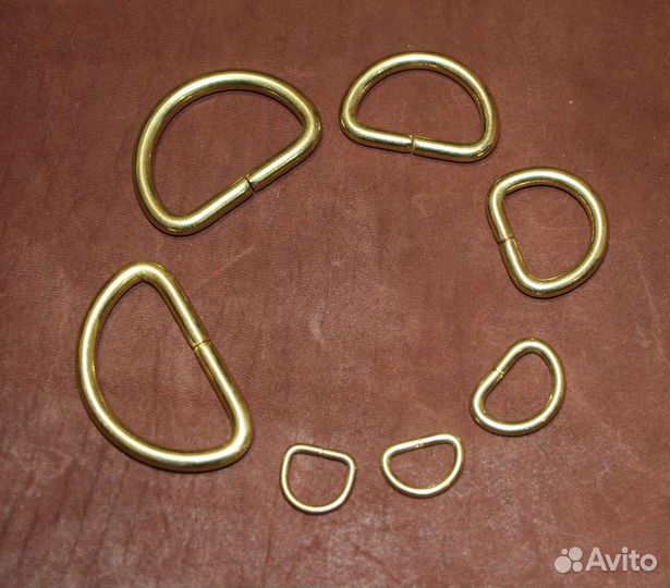 Пряжка для ремня D-образная