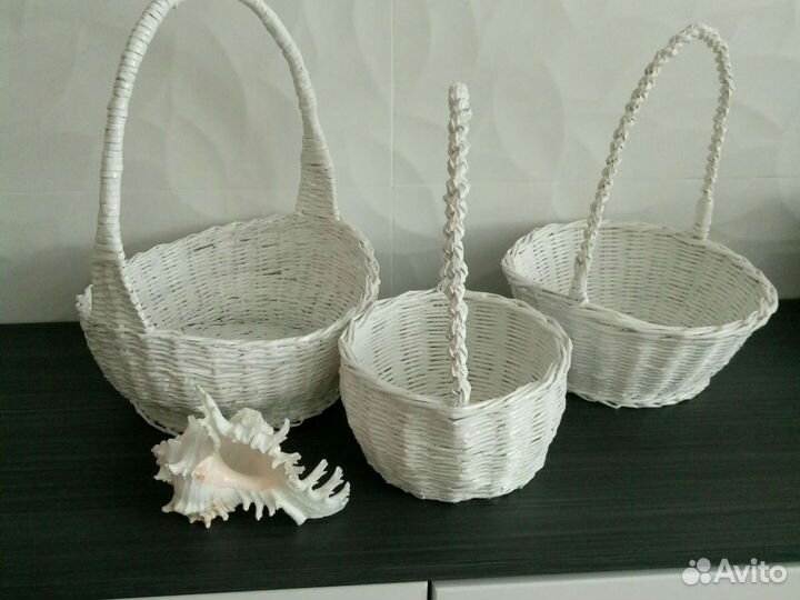 Корзина плетеная
