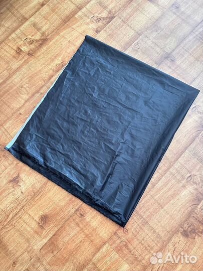 Отрез подкладочная ткань подкладка плащевая черная