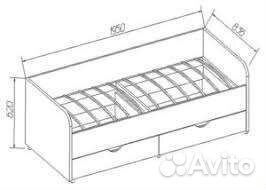 Кровать детская