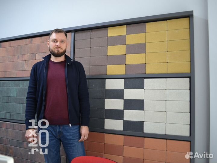 Тротуарная плитка, бордюры с работой под ключ