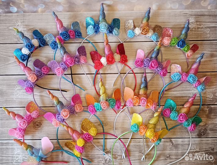 Ободок единорог