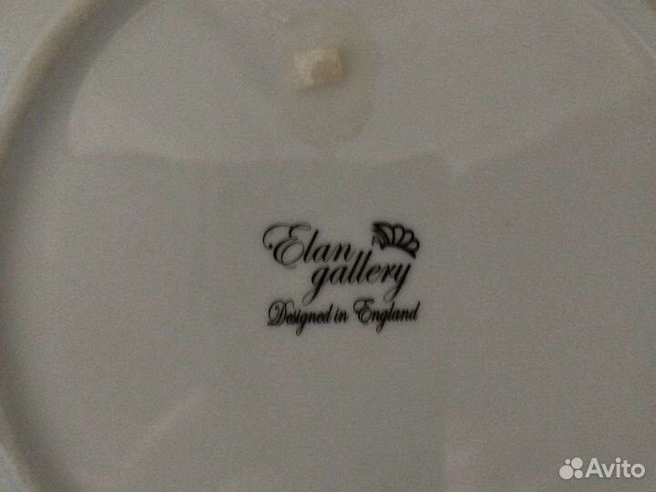 Тарелка декоративная керамика