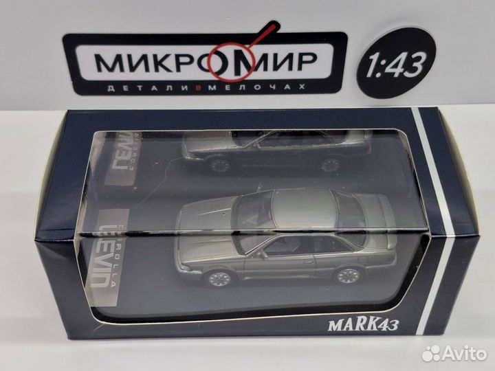 Модель Mark43 Toyota Corolla Levin AE92, Серый