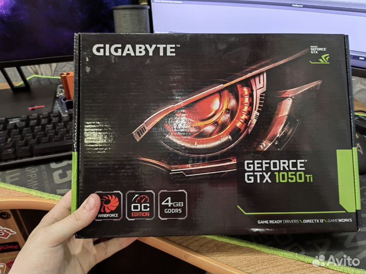 Видеокарта Gigabyte GeForce GTX 1050TI