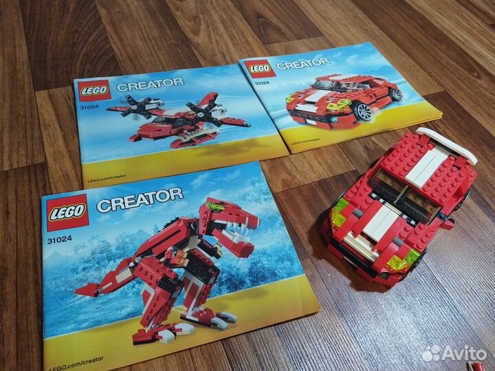 Lego Creator 31006, 31024, 31017