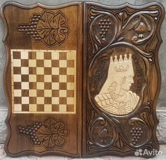 Нарды ручной работы резные