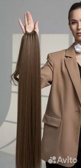 Хвост на резинке накладной