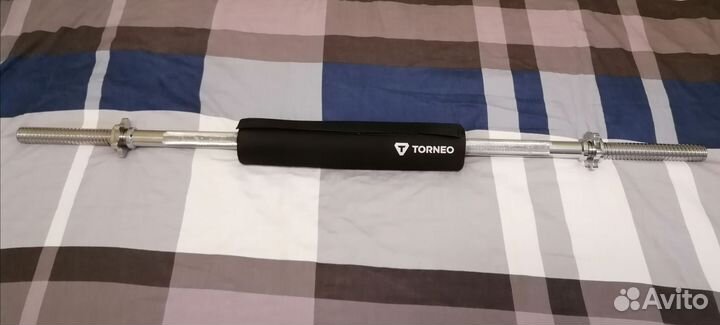 Гриф Стальной 6,24 кг Torneo 30х1200 мм