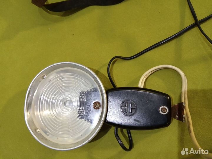 Фотовспышка Чайка, 60е гг. СССР