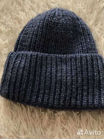 Шапка и шарф женские на флисе