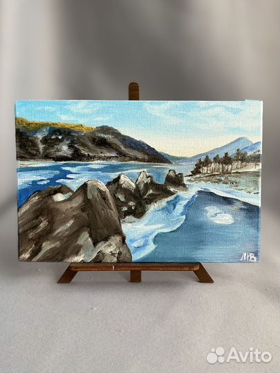 Художник картины маслом