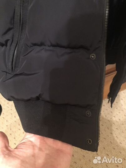 Куртка zara мужская 46-48 новая темно-синяя