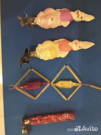 Елочные игрушки СССР