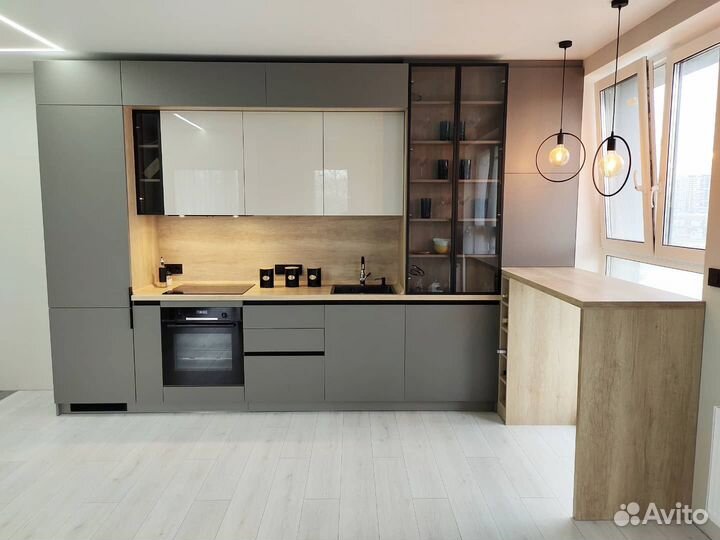 Кухни с барной стойкой