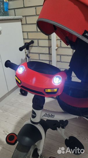 Трехколесный велосипед Moby Kids New Leader