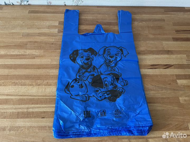 Пакеты майка Долматинцы 50шт