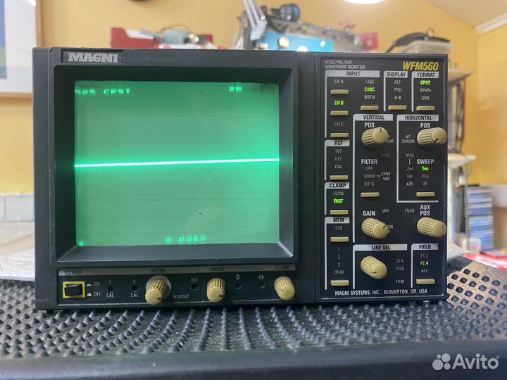 Осциллограф Вектроскоп Magni WFM560