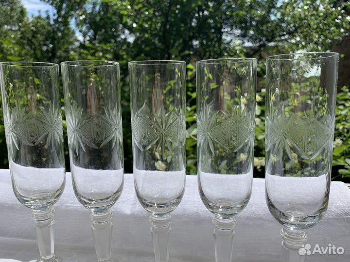 Фужеры, бокалы, рюмки, стопки СССР