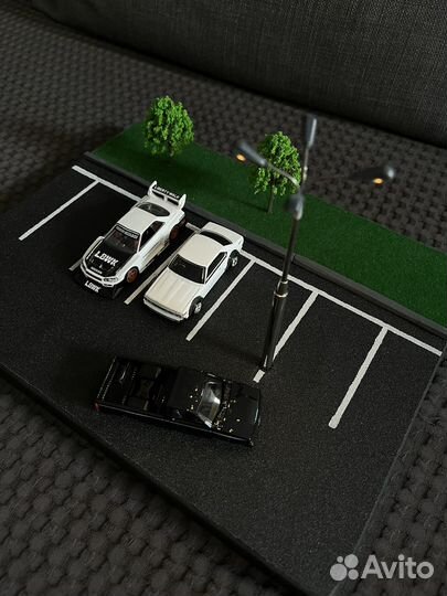 Парковка для машинок моделей hot wheels 1/64