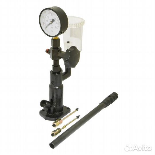 Стенд для проверки дизельных форсунок с манометром