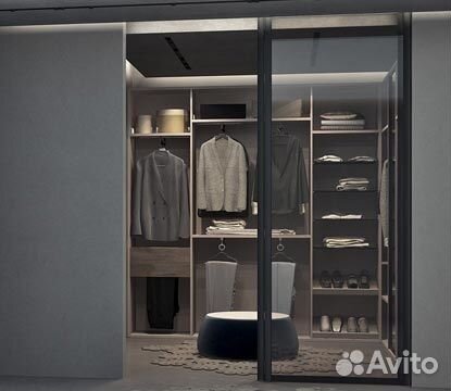 Шкафы и гардеробные на заказ