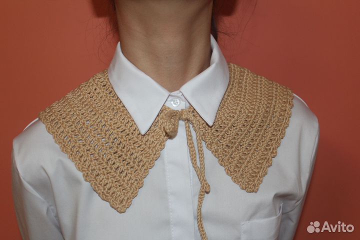 Воротнички кружевные