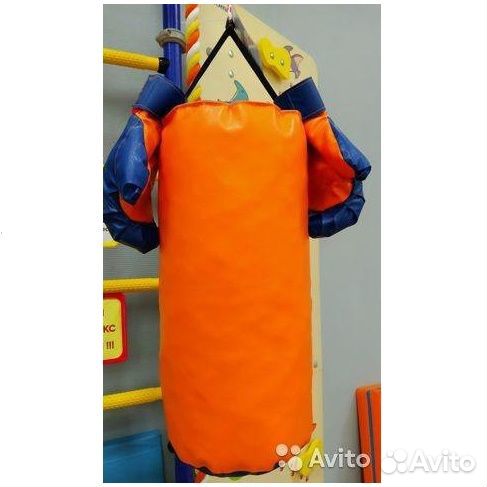 Груша боксерская с перчатками (детская)