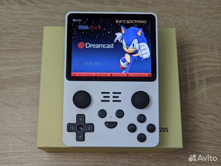 Игровая приставка Powkiddy RGB20S 16+64Gb RUS