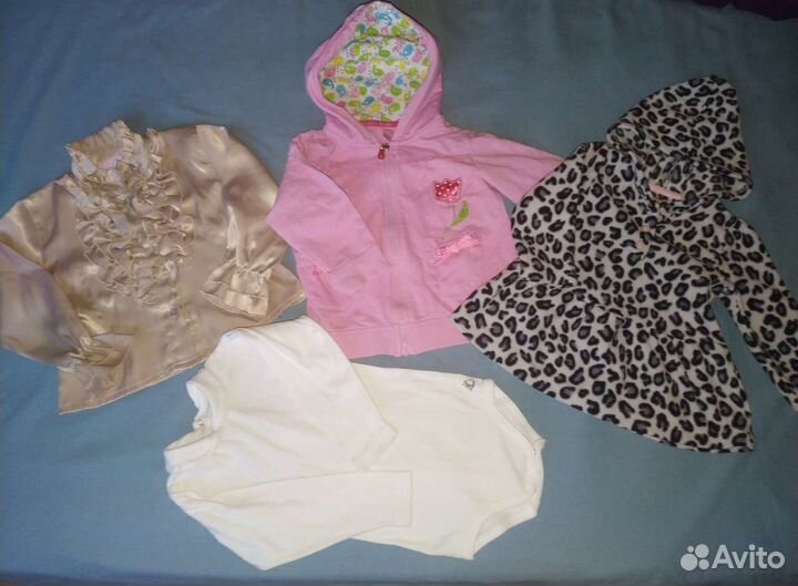 Фирменные вещи пакетом на девочку 12-18м