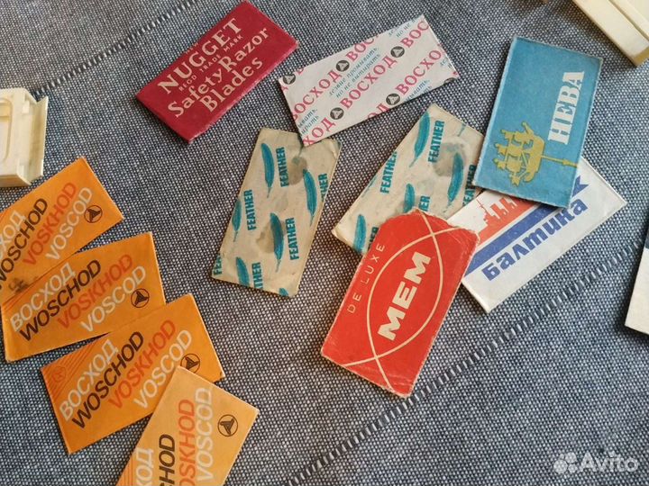 Лезвия для безопасной бритвы в коллекцию