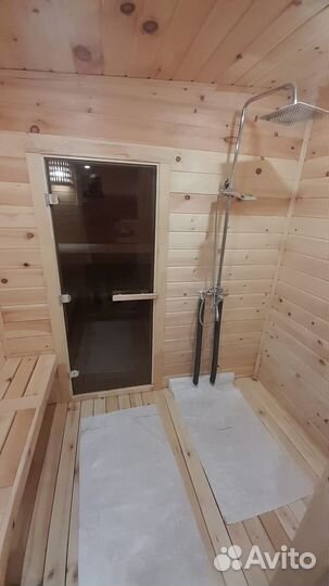 Баня на дровах кедровая