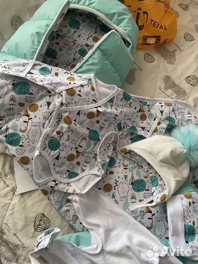 Конверт на выписку зимний