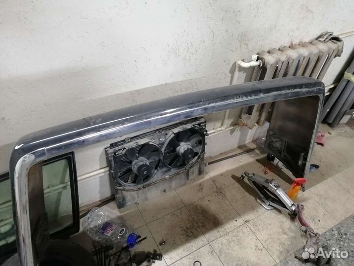 Бампер задний w140 дорест