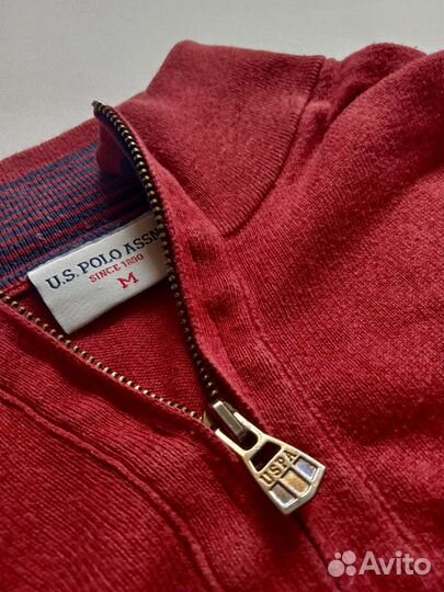 Джемпер на молнии U.S. polo assn