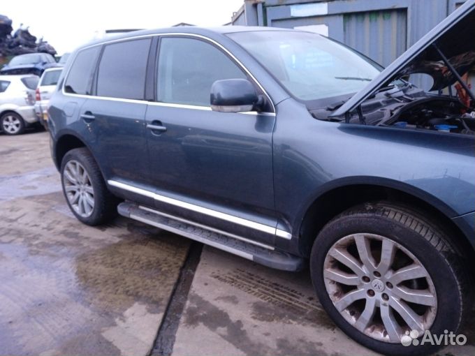 Пружина задняя левая volkswagen touareg 7L 2004