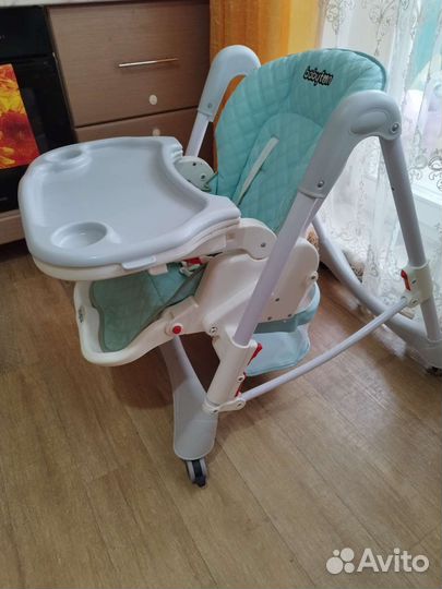 Стул для кормления Babyton голубой