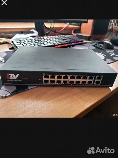 Коммутаторы LTV c PoE