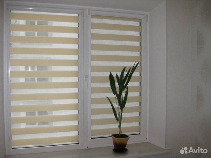 Окна, Рулонные шторы, день-ночь высокого качества