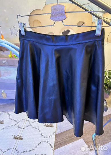 Кожаная юбка