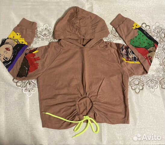 Коричневая кофта, новая, рост 140