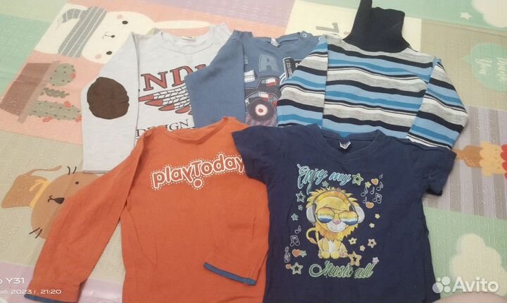 Вещи пакетом на мальчика