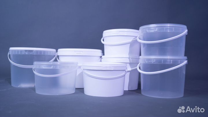 Ведра пластиковые