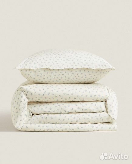 Постельное белье в нежный цветочек Zara home