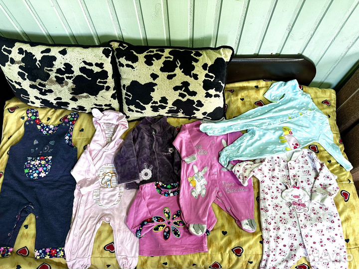 Вещи пакетом брендовые на девочку 6-12 м