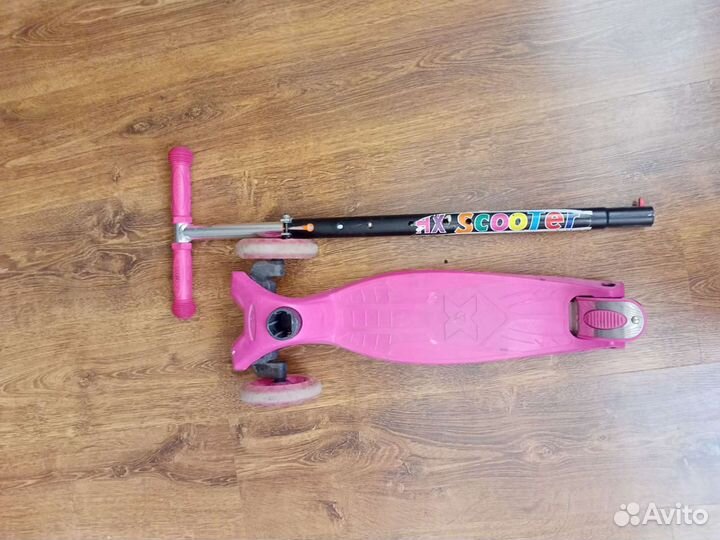 Самокат детский для девочек