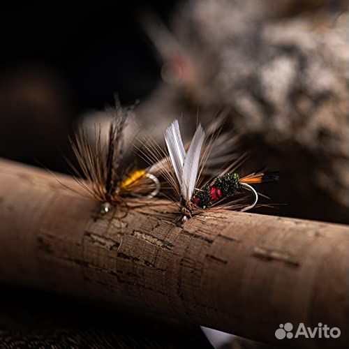 Сухая мушка Goture. Набор 100шт(10 видов)